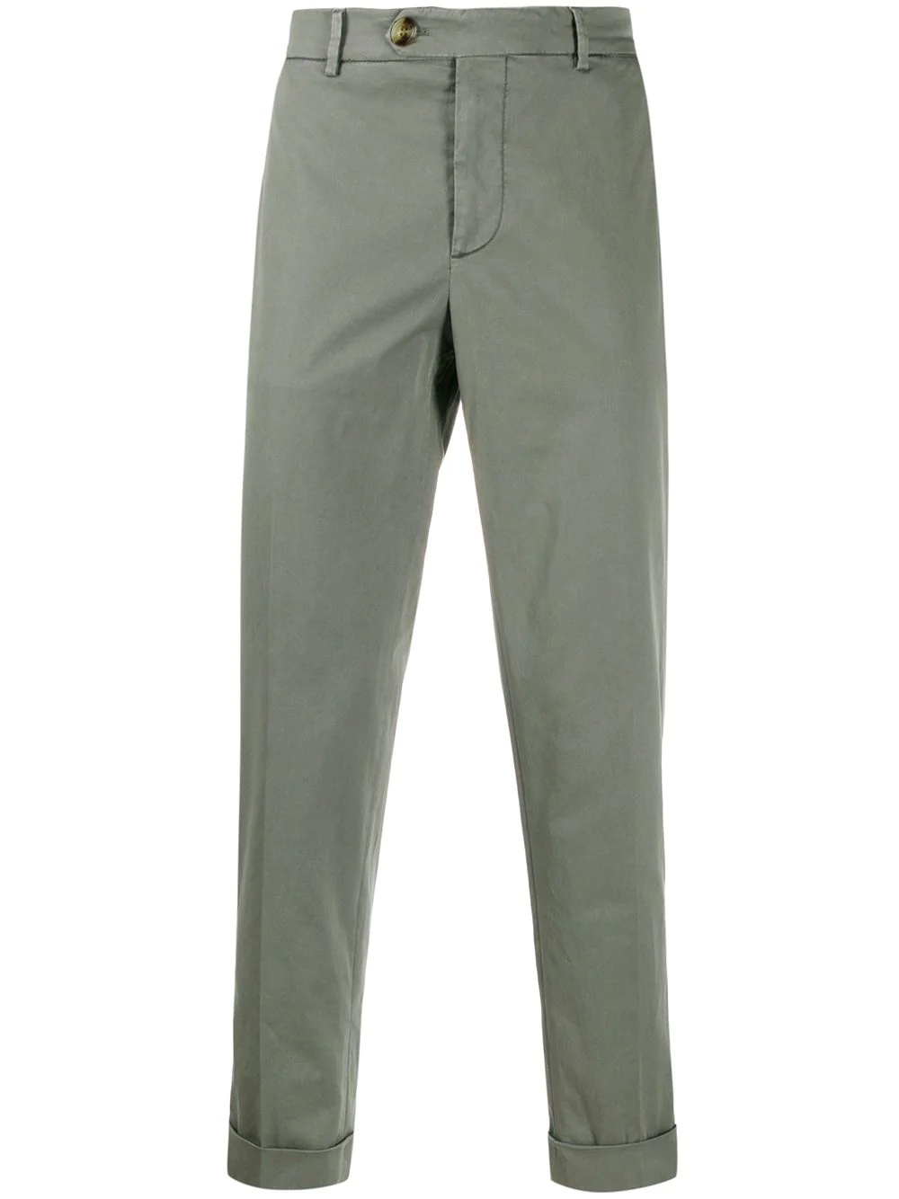 mid-rise slim chinos - 1