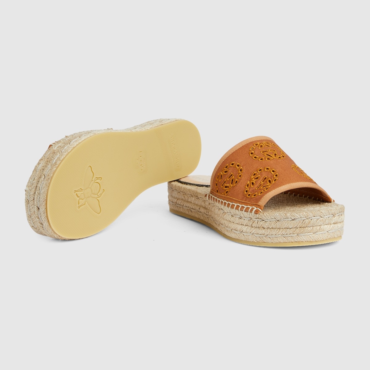 Women's Interlocking G espadrille sandal - 6