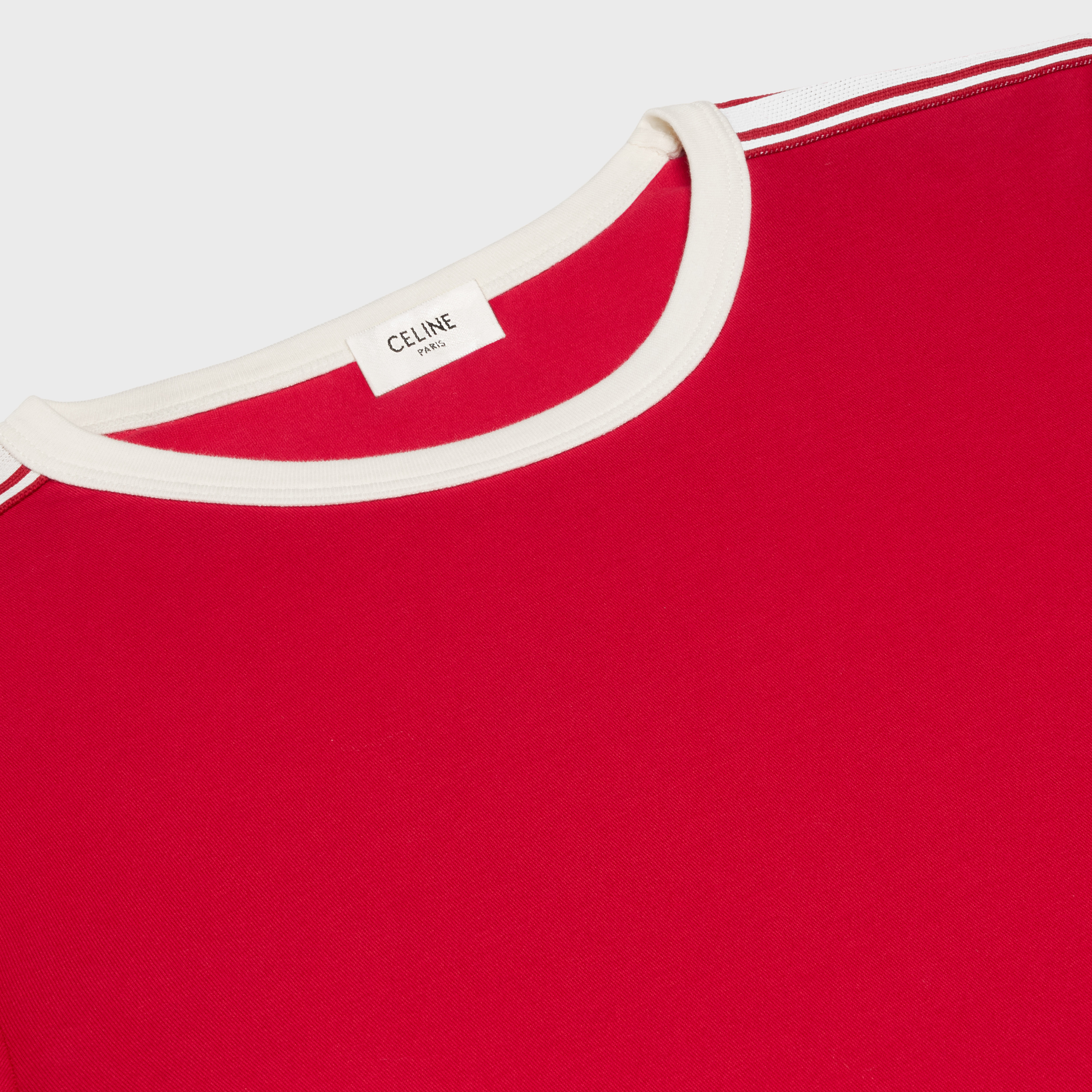 celine regular t-shirt in cotton jersey - 3