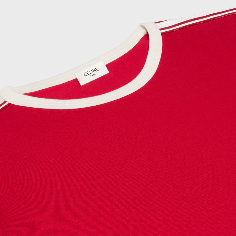 celine regular t-shirt in cotton jersey 3