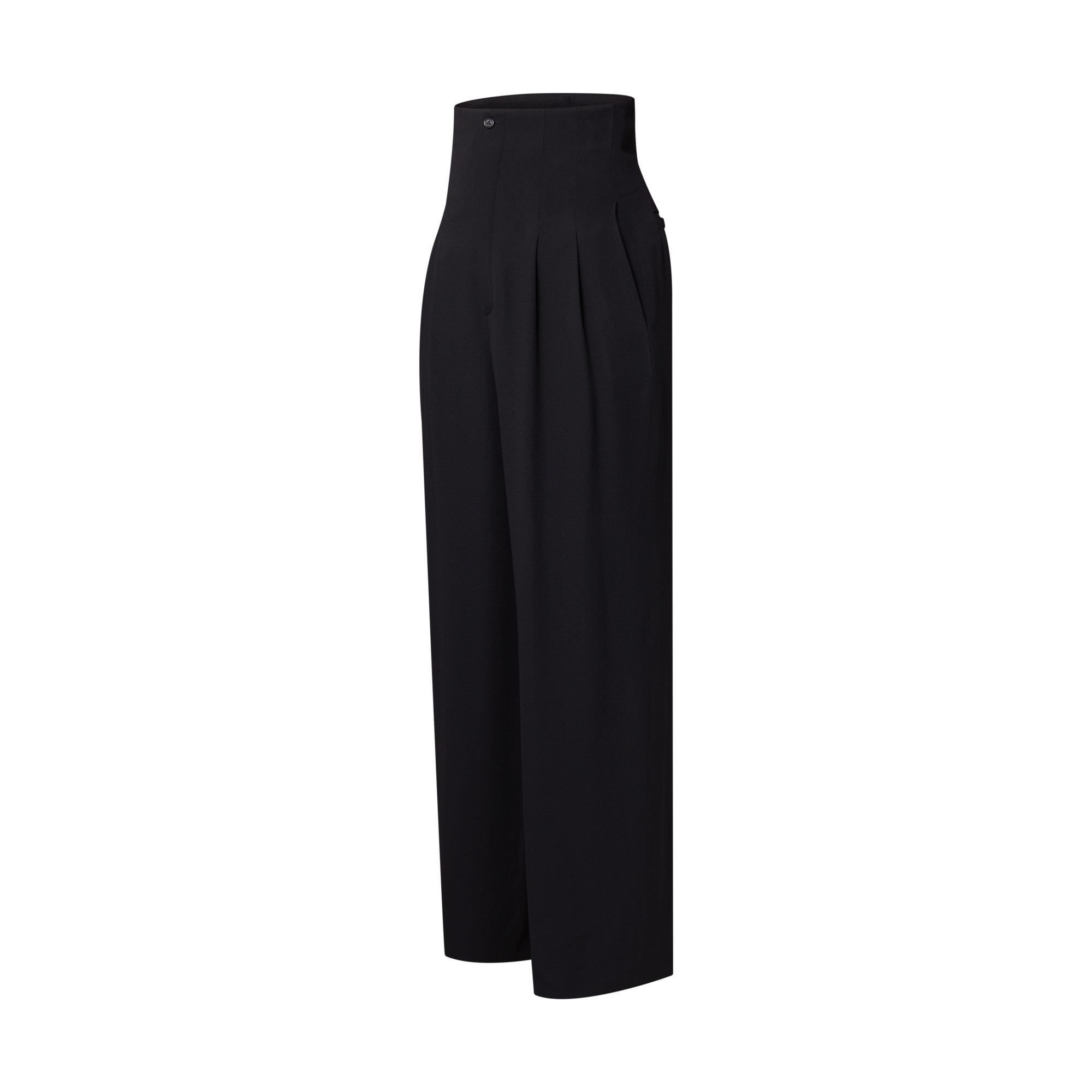 Tailored High-Waist Pants - 2