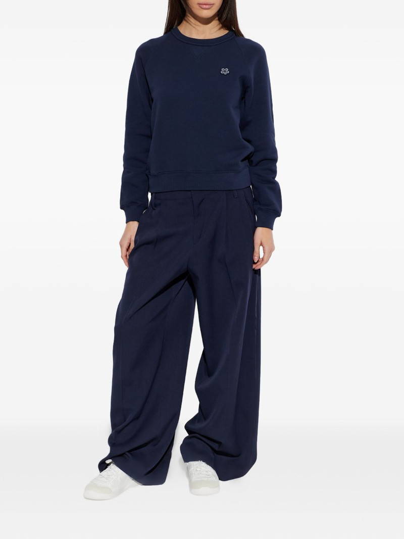 KENZO logo-patch sweatshirt outlook