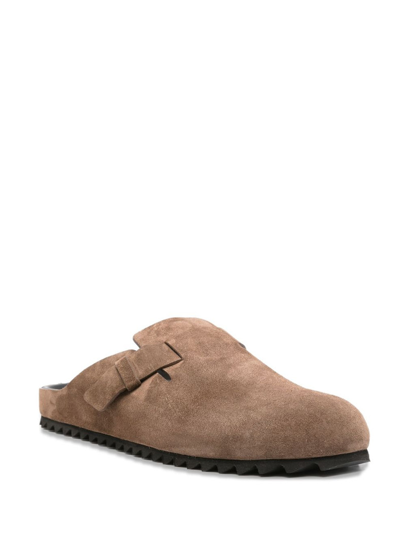 OFFICINE CREATIVE suede clogs outlook