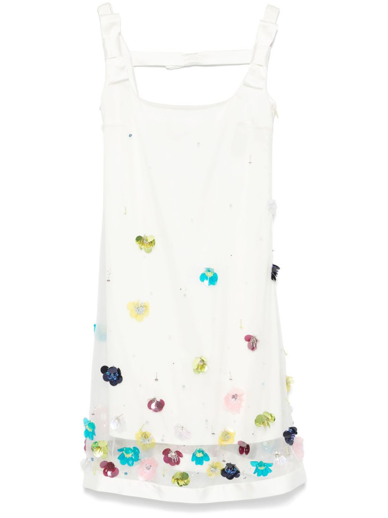 embroidered mini dress 1