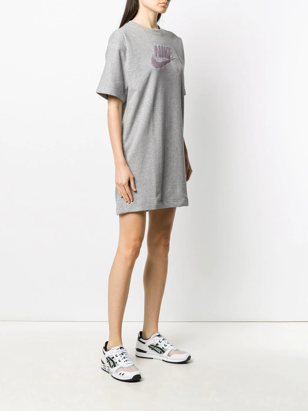 terry-cloth logo T-shirt dress - 3