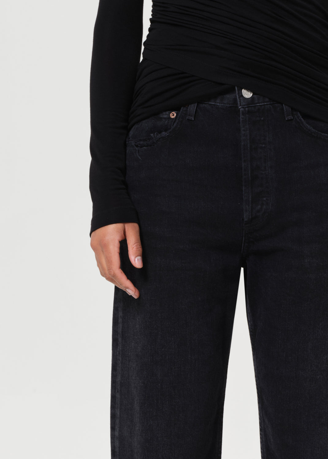 90'S CROP MID RISE STRAIGHT IN TAR - 6