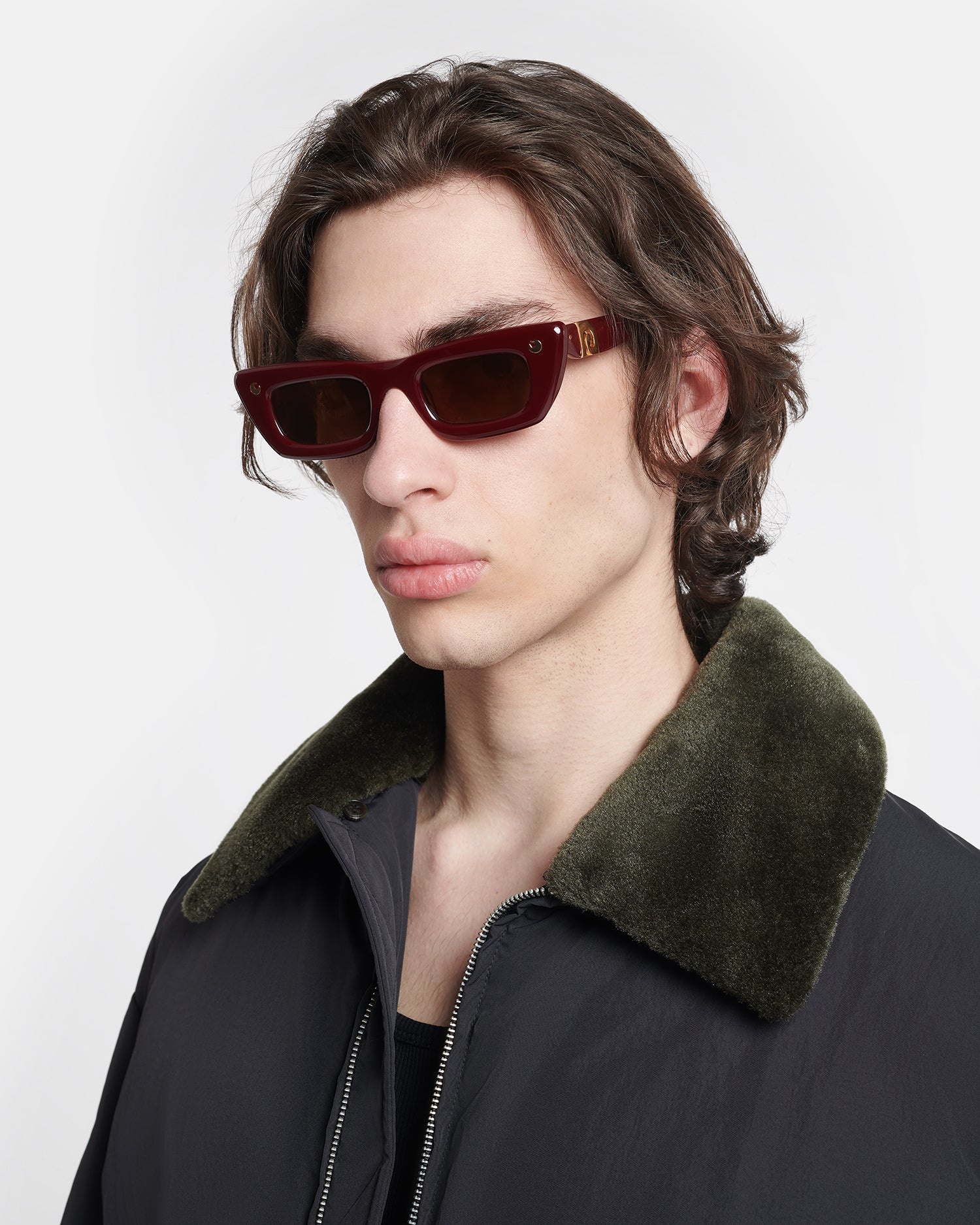 Bio-Plastic Oversized Cat-Eye Sunglasses - 6
