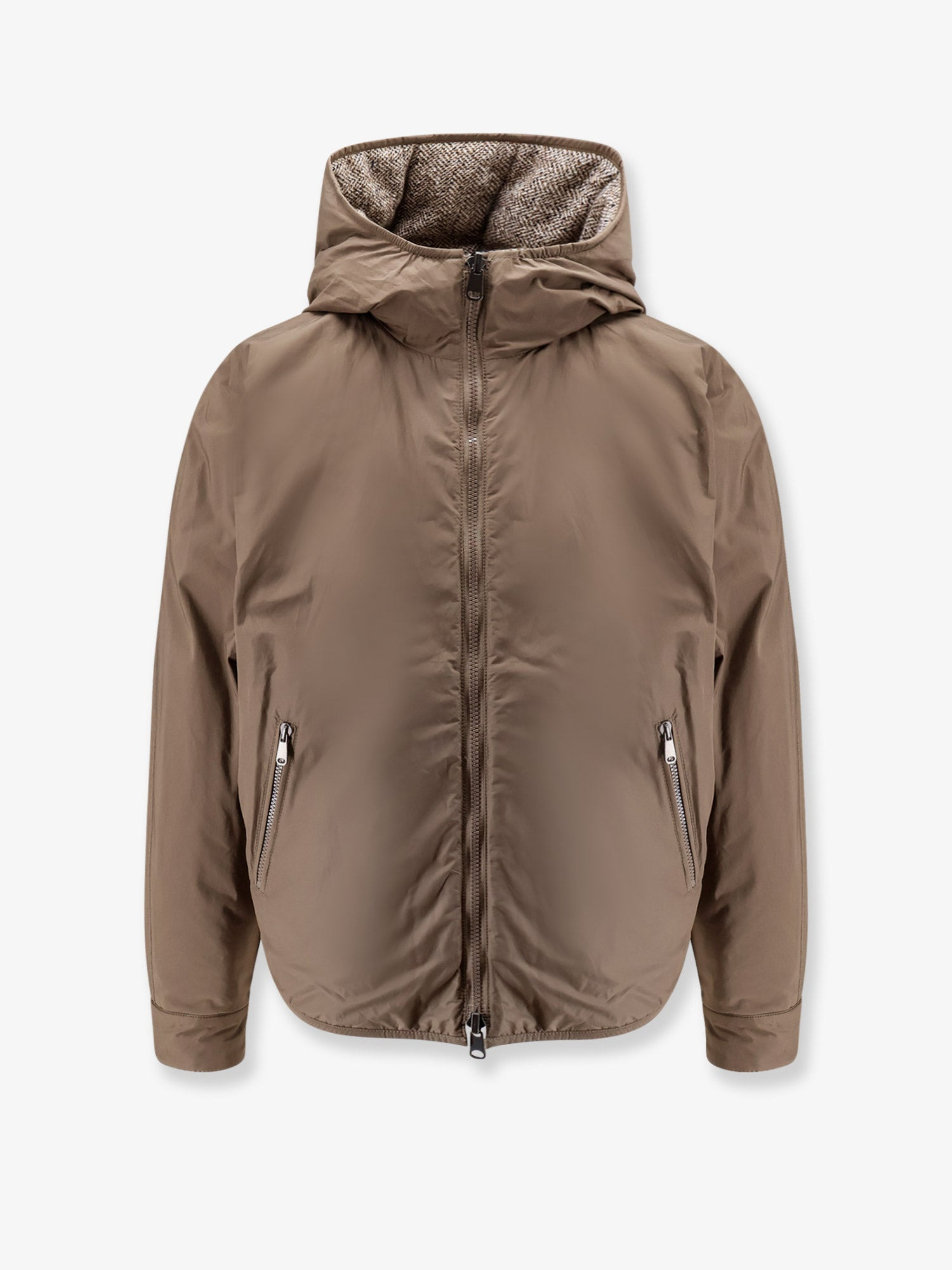 Brunello Cucinelli Reversible Wool And Silk Down Jacket - 5