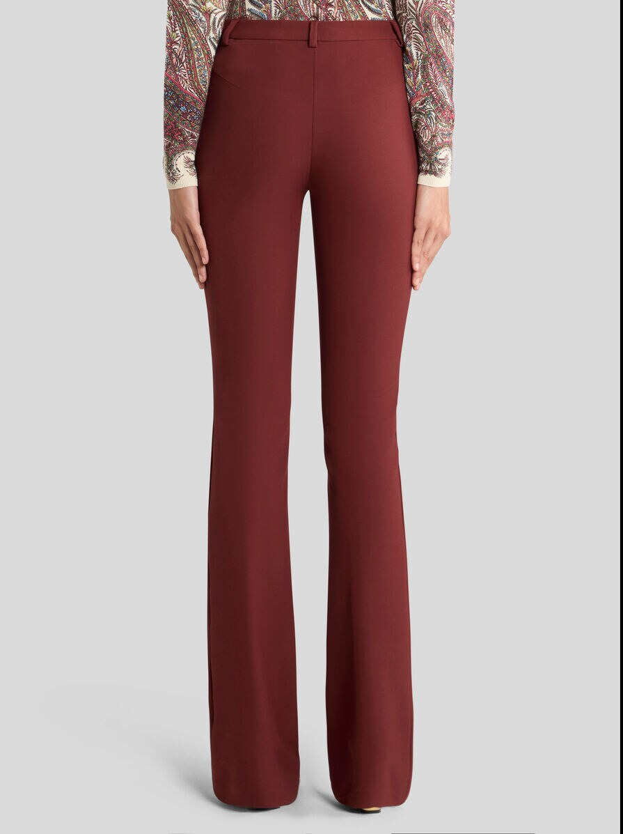 FIT-AND-FLARE TROUSERS - 4