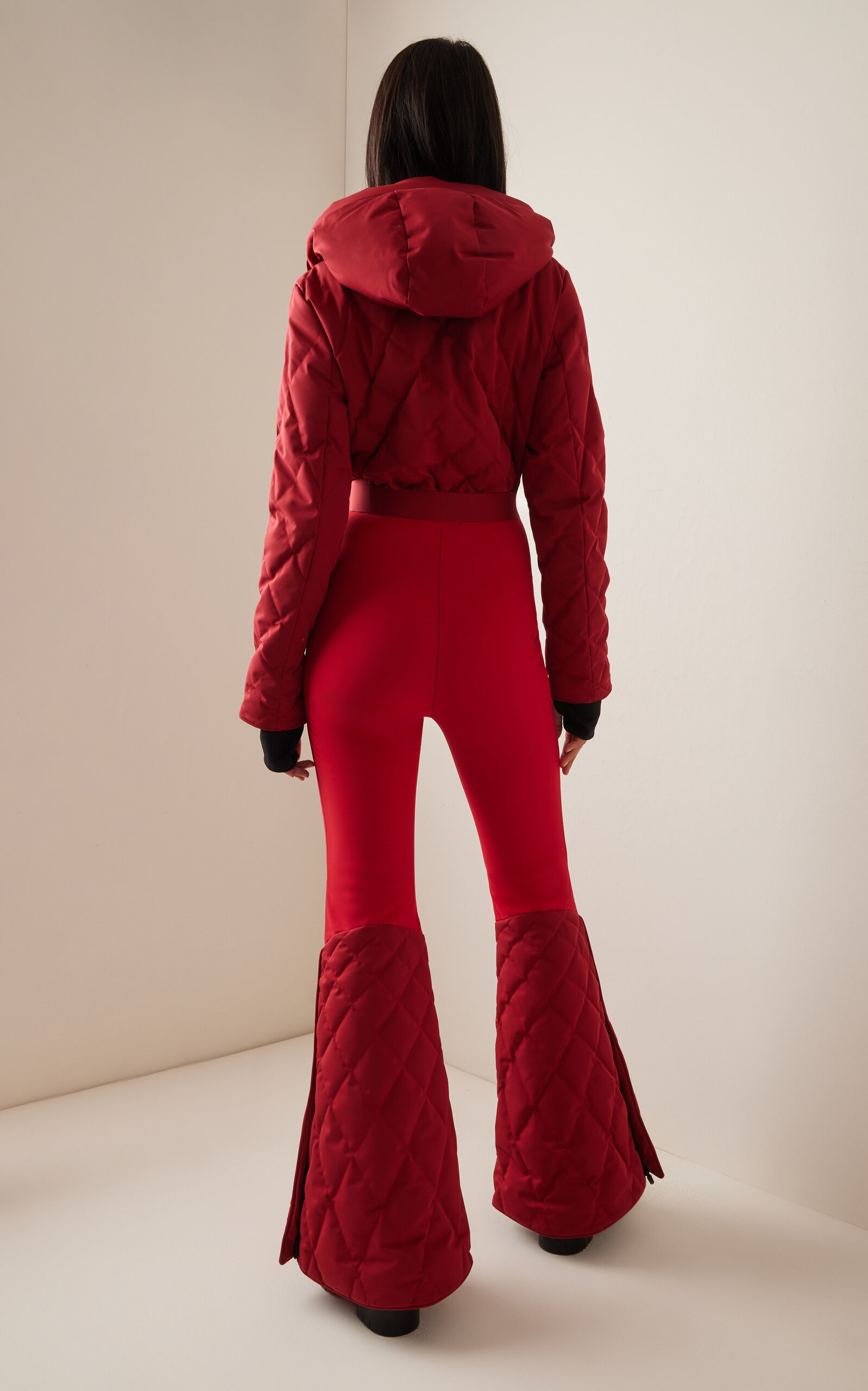 Stardust Quilted Ski Suit red - 6