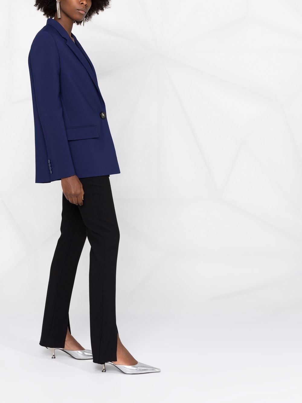 single-breasted tailored blazer - 4