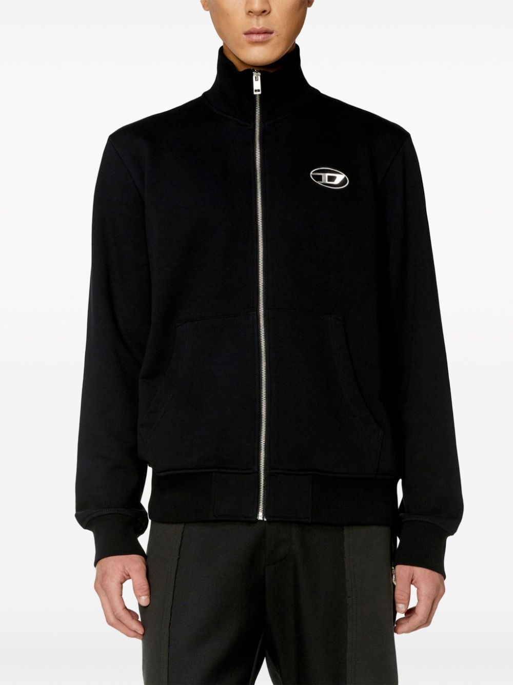 logo-plaque track jacket - 3