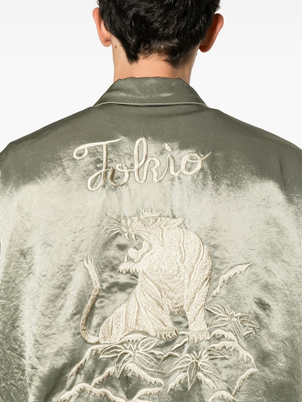 embroidered bomber jacket - 5