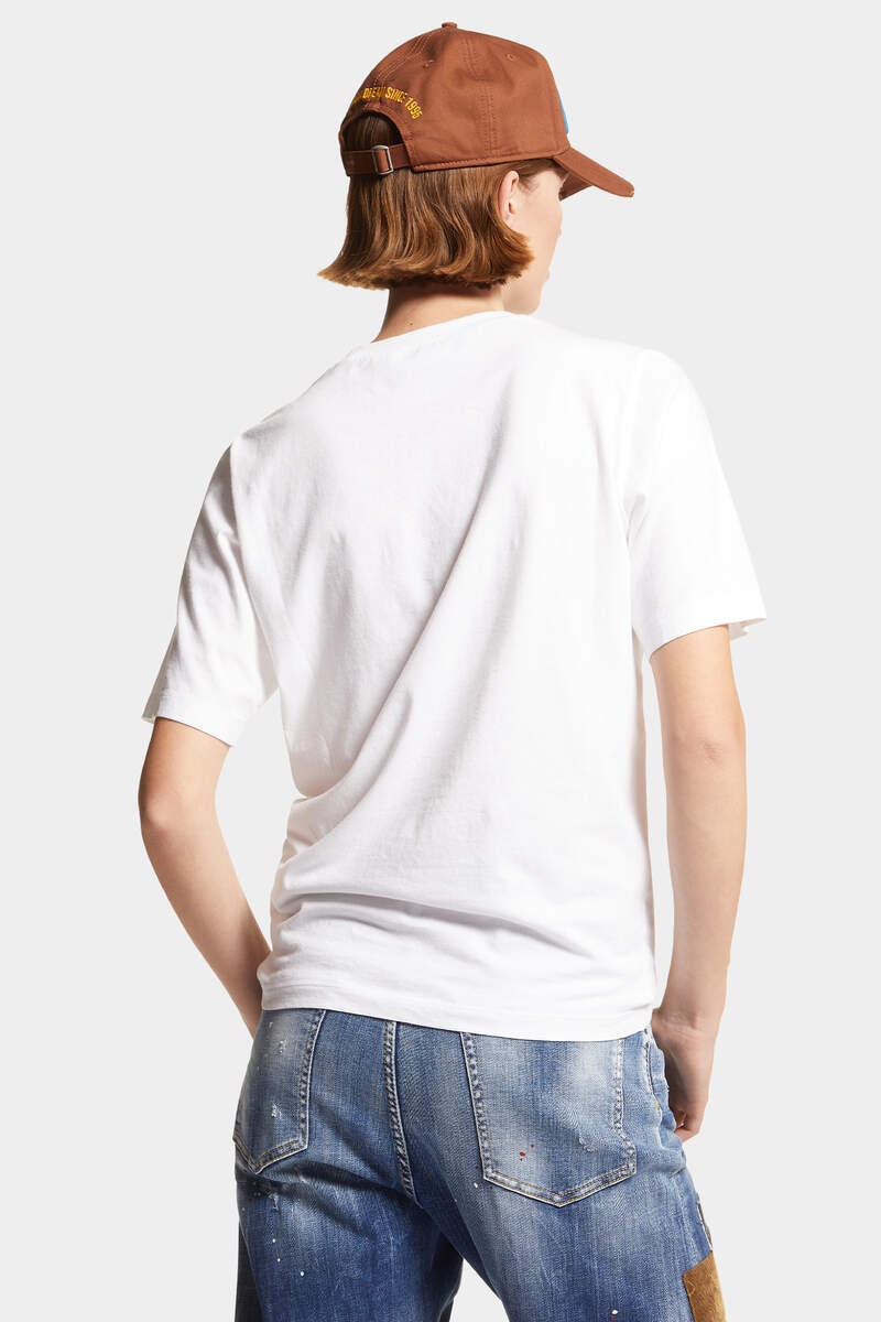DSQUARED2 LOVES YOU EASY FIT T-SHIRT - 4