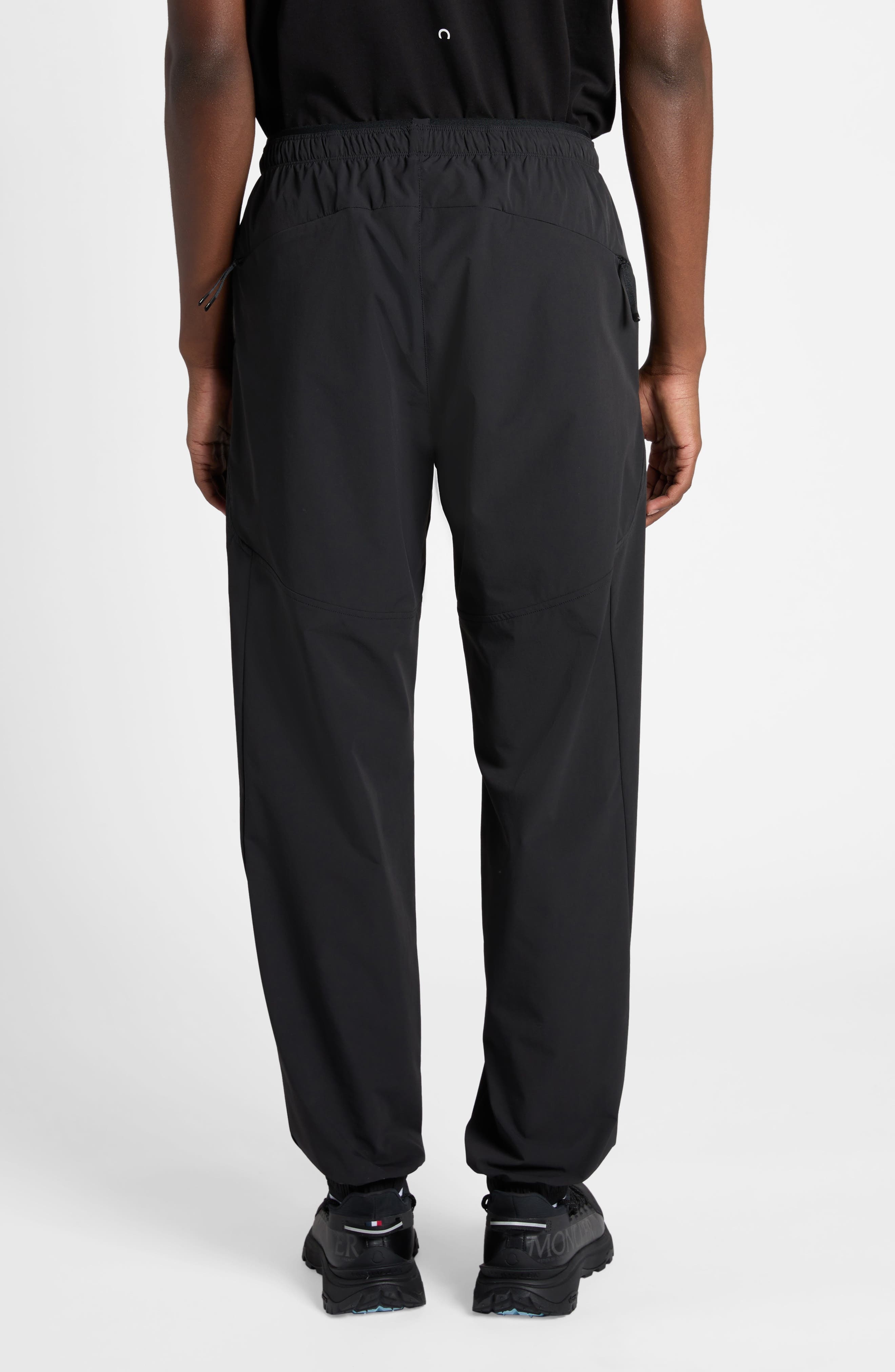 Moncler Stretch Joggers in Black at Nordstrom - 3