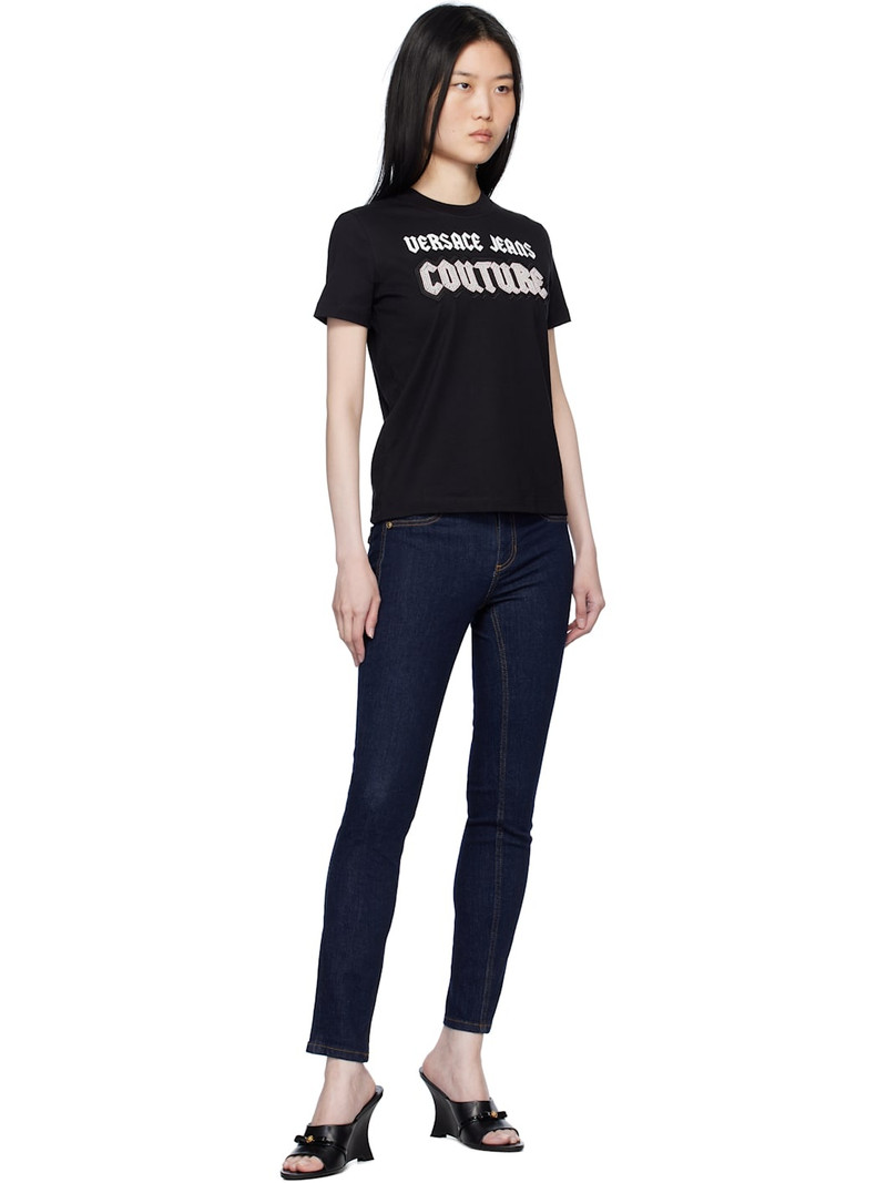 VERSACE JEANS COUTURE Navy 5-Pocket Jeans outlook