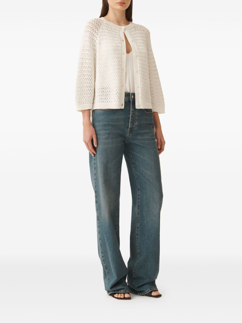 FABIANA FILIPPI open-knit cardigan outlook