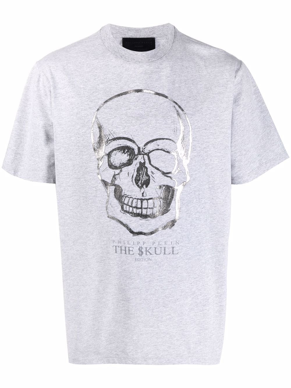 skull-print T-shirt - 1