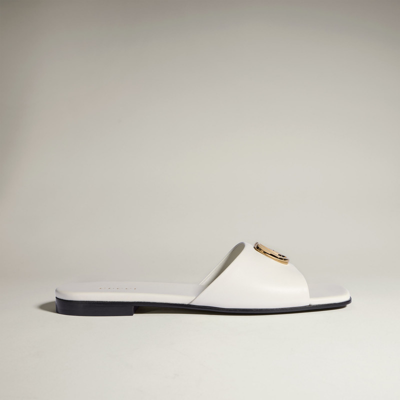 Women's slide sandal with Double G - 1