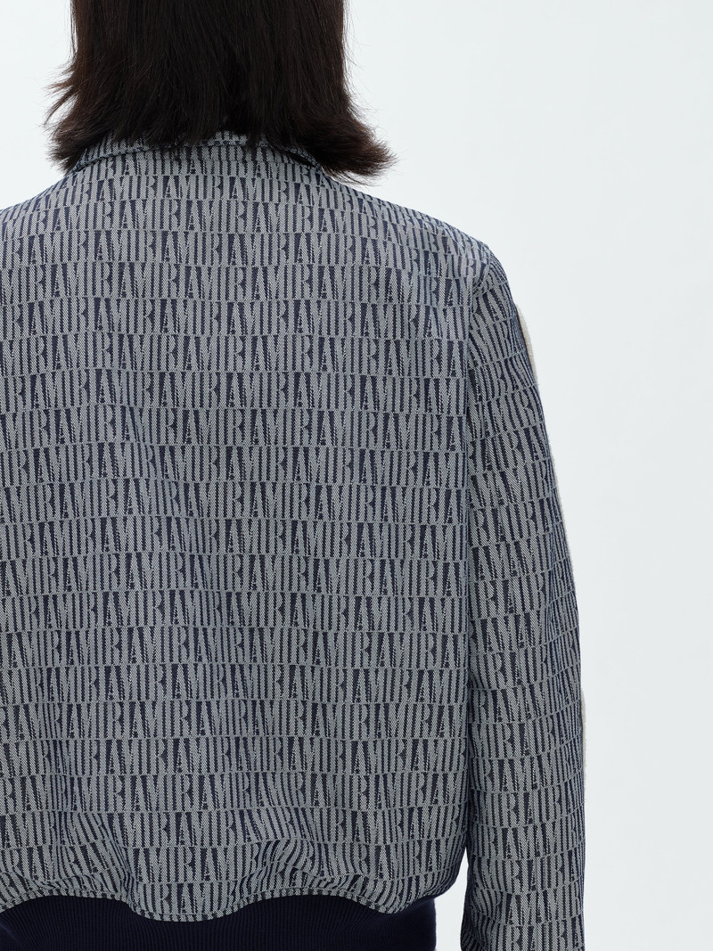 AMIRI JACQUARD BONES BOMBER 5