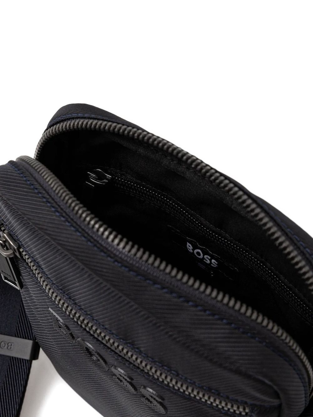 logo-plaque messenger bag - 4
