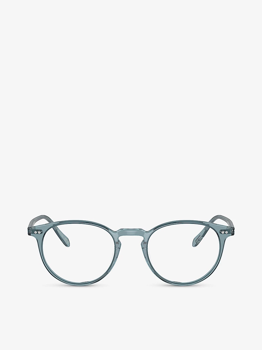 OV5004 Riley round-frame acetate glasses - 1