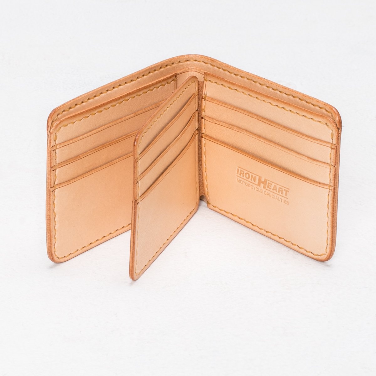 IHG-035 Calf Folding Wallet - Black or Tan - 3
