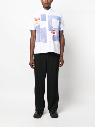 Junya Watanabe MAN Campbell's patchwork shirt outlook