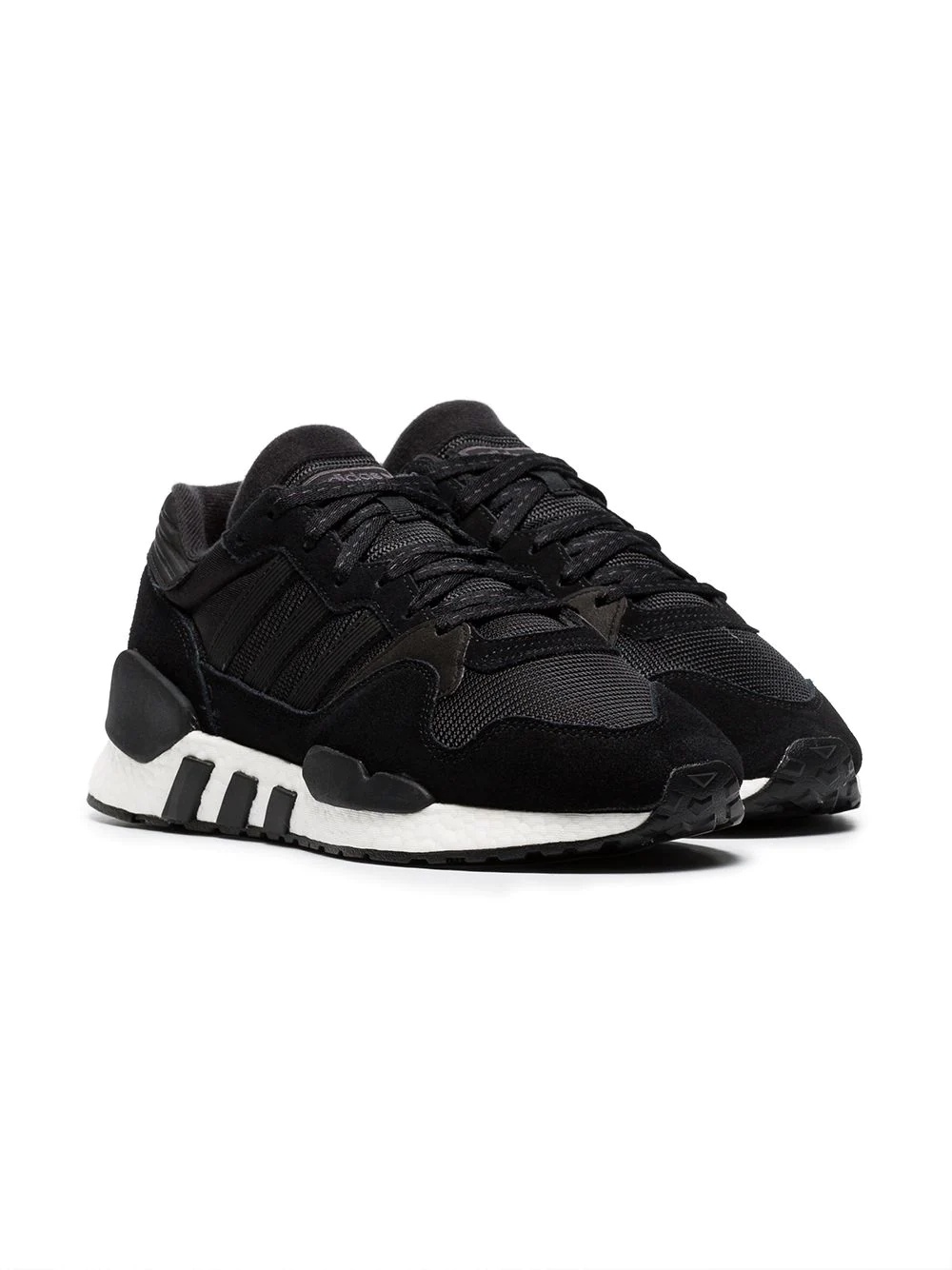 black ZX930 suede sneakers - 3