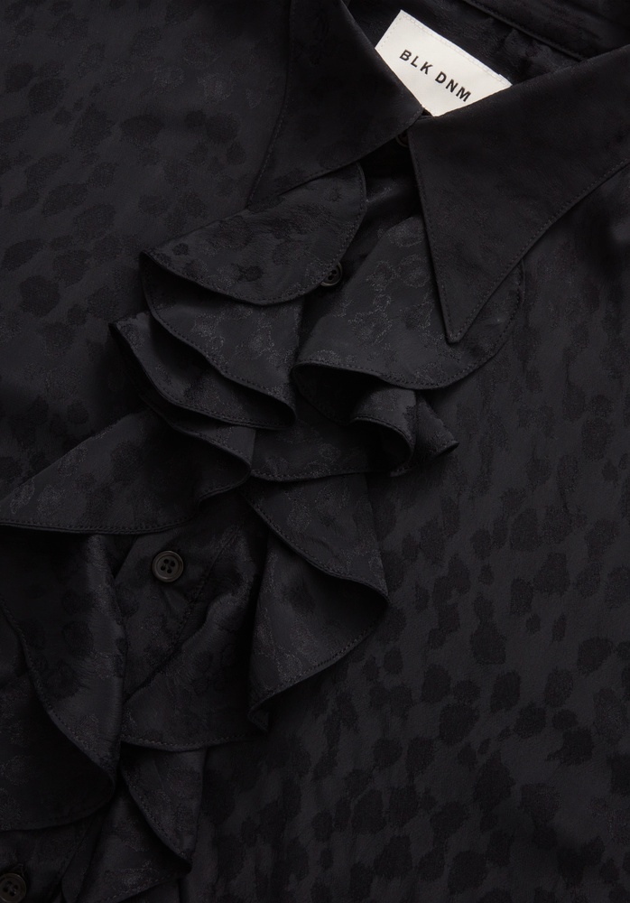 BLOUSE 04 BLACK LEOPARD - 4