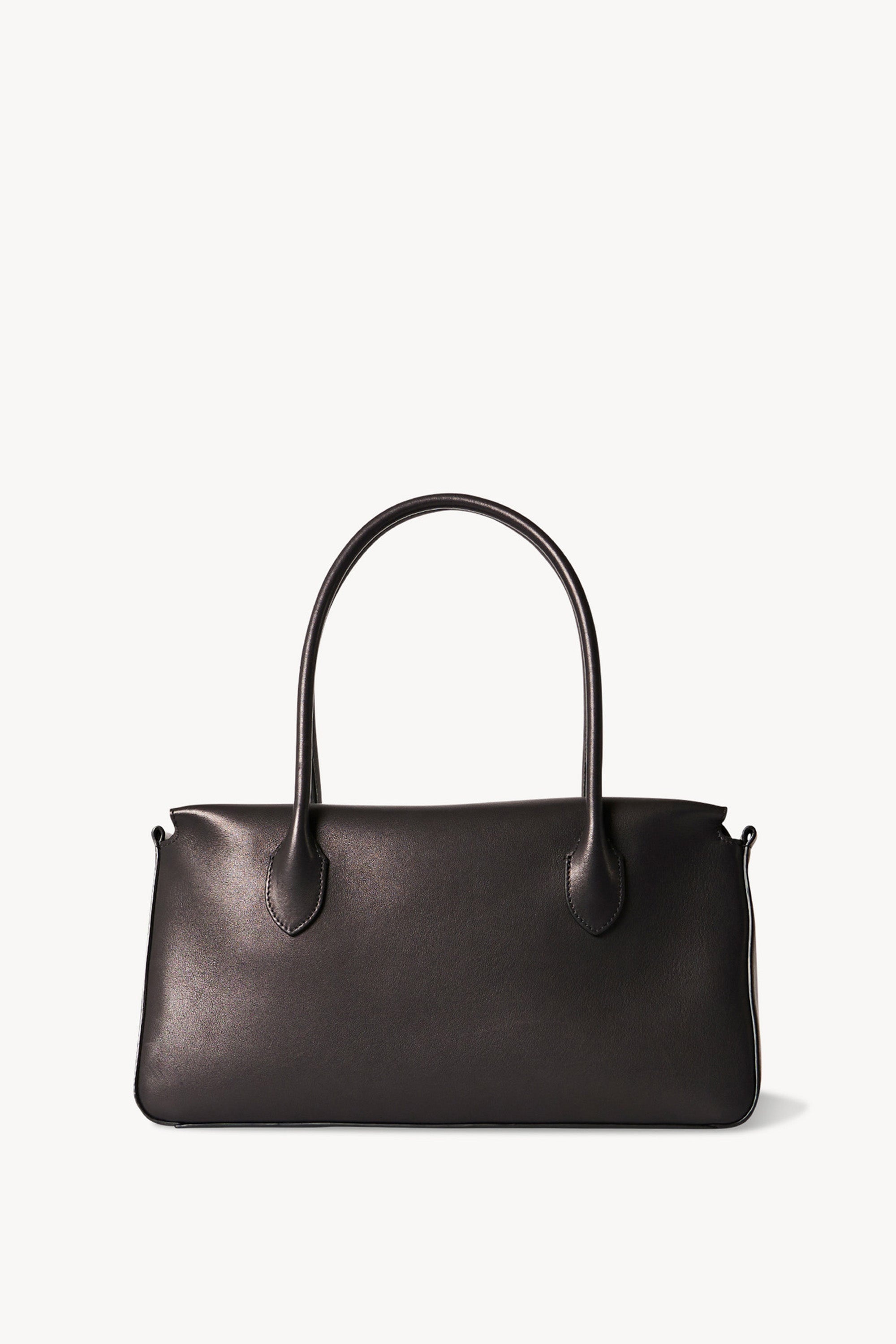 E/W Top Handle Bag in Leather - 1