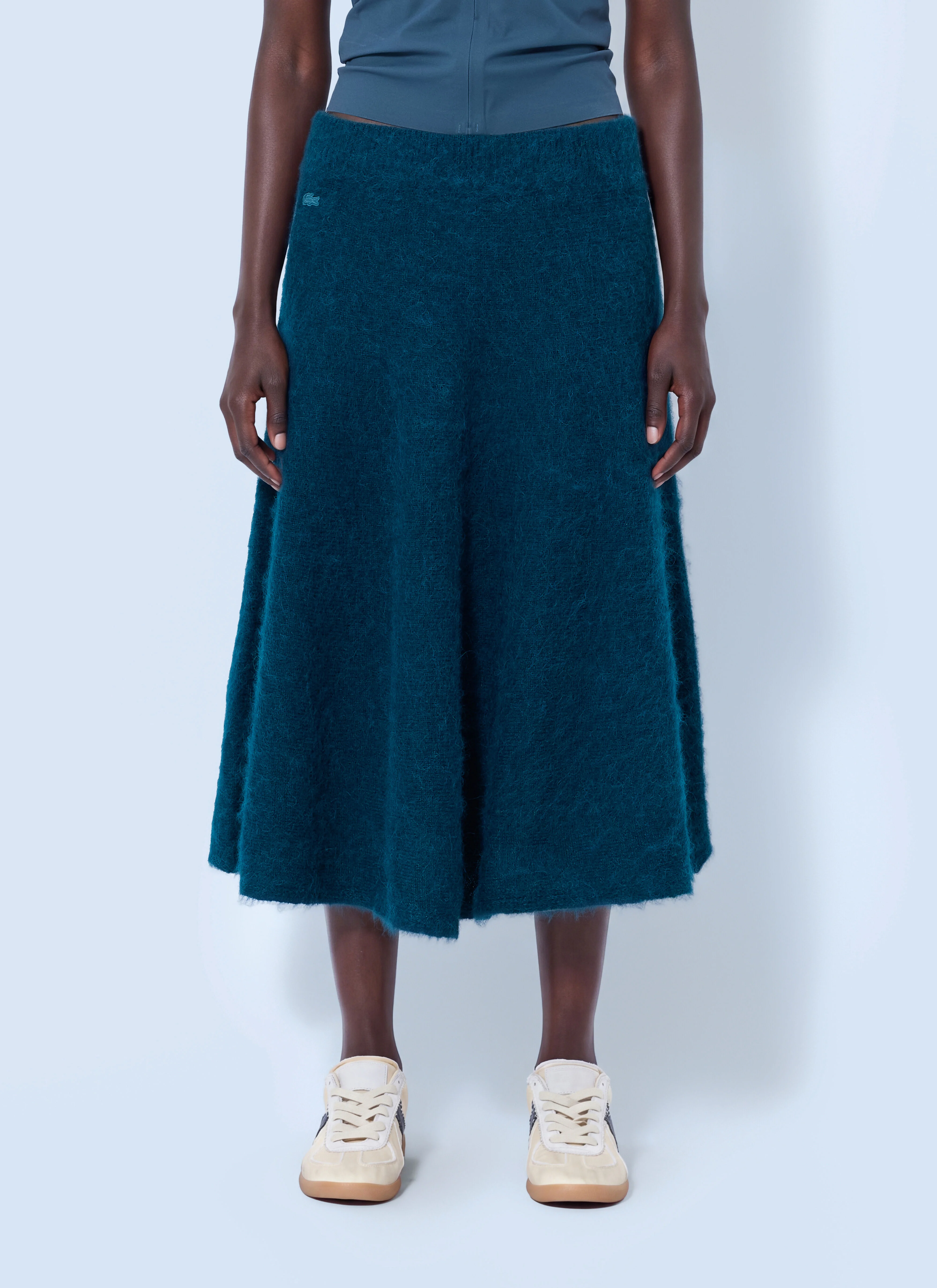Runway Alpaca Midi Skirt - 1