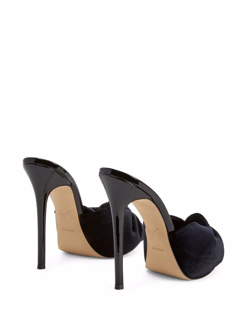 Bridget velvet sandals 3