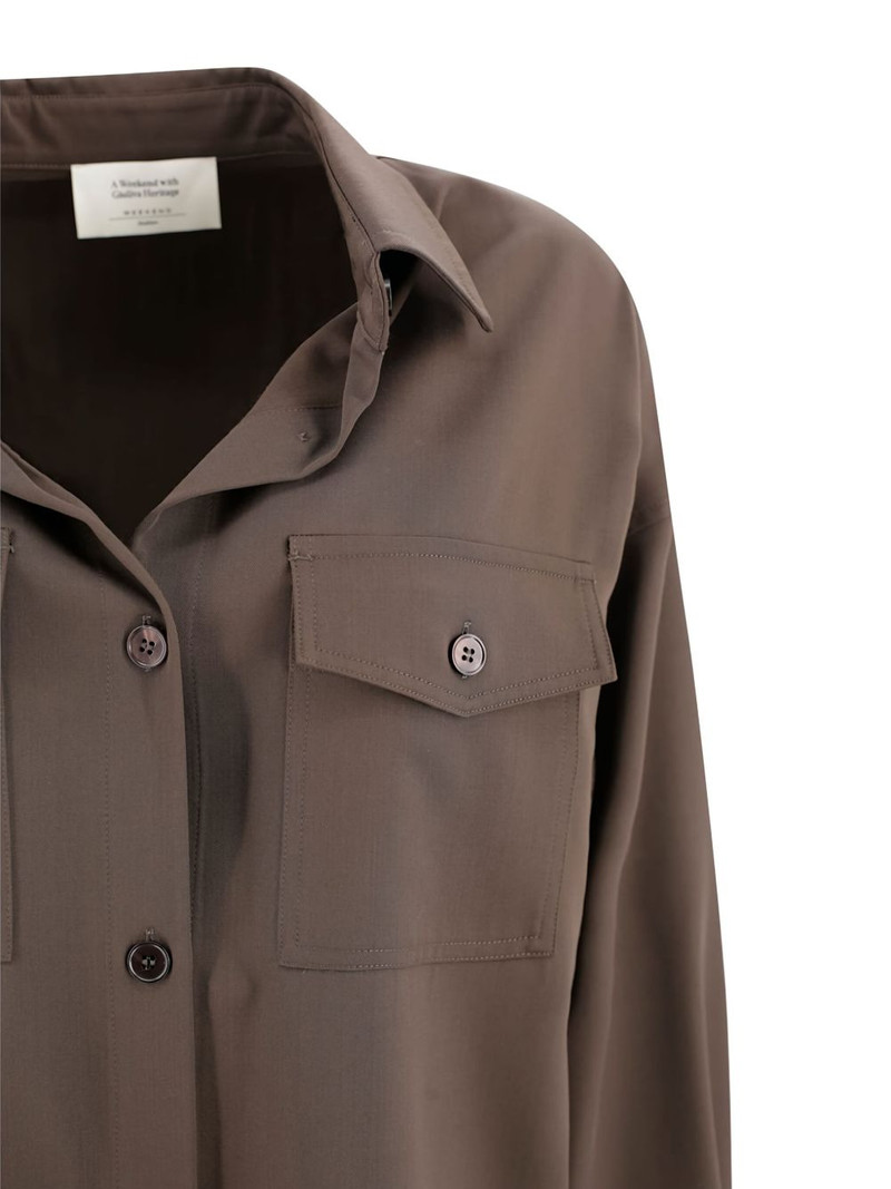 double-pocket virgin-wool shirt 4