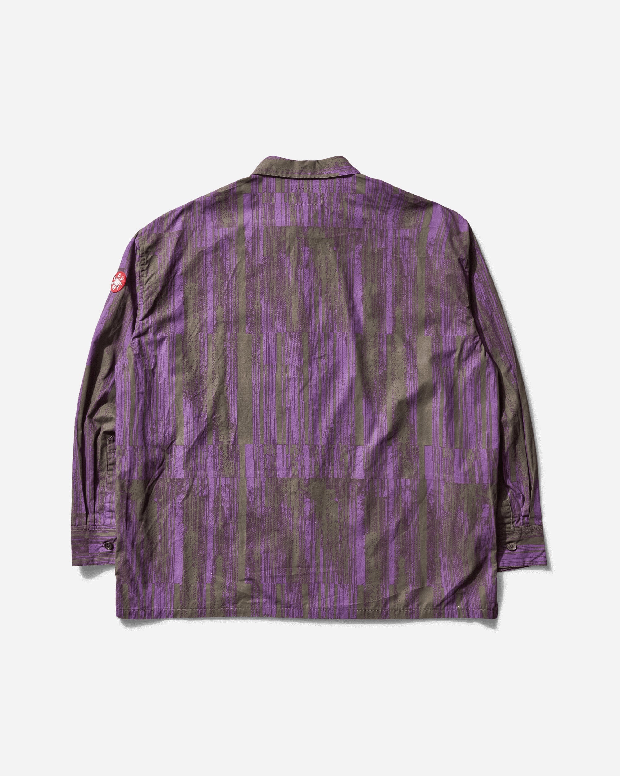 Men's FK Pattern Big Shirt Grey - 2