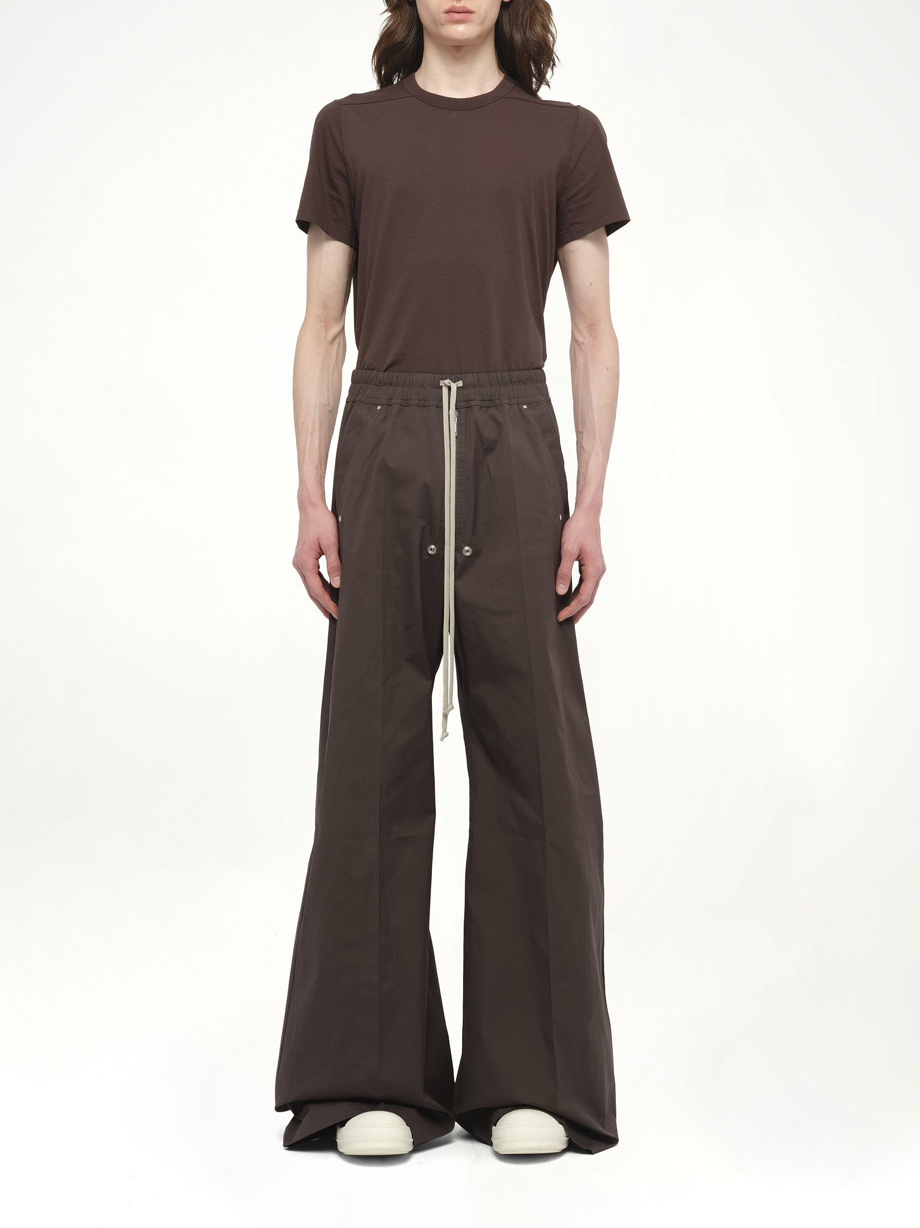 Wide Bela Pants in Dark Dust - 7
