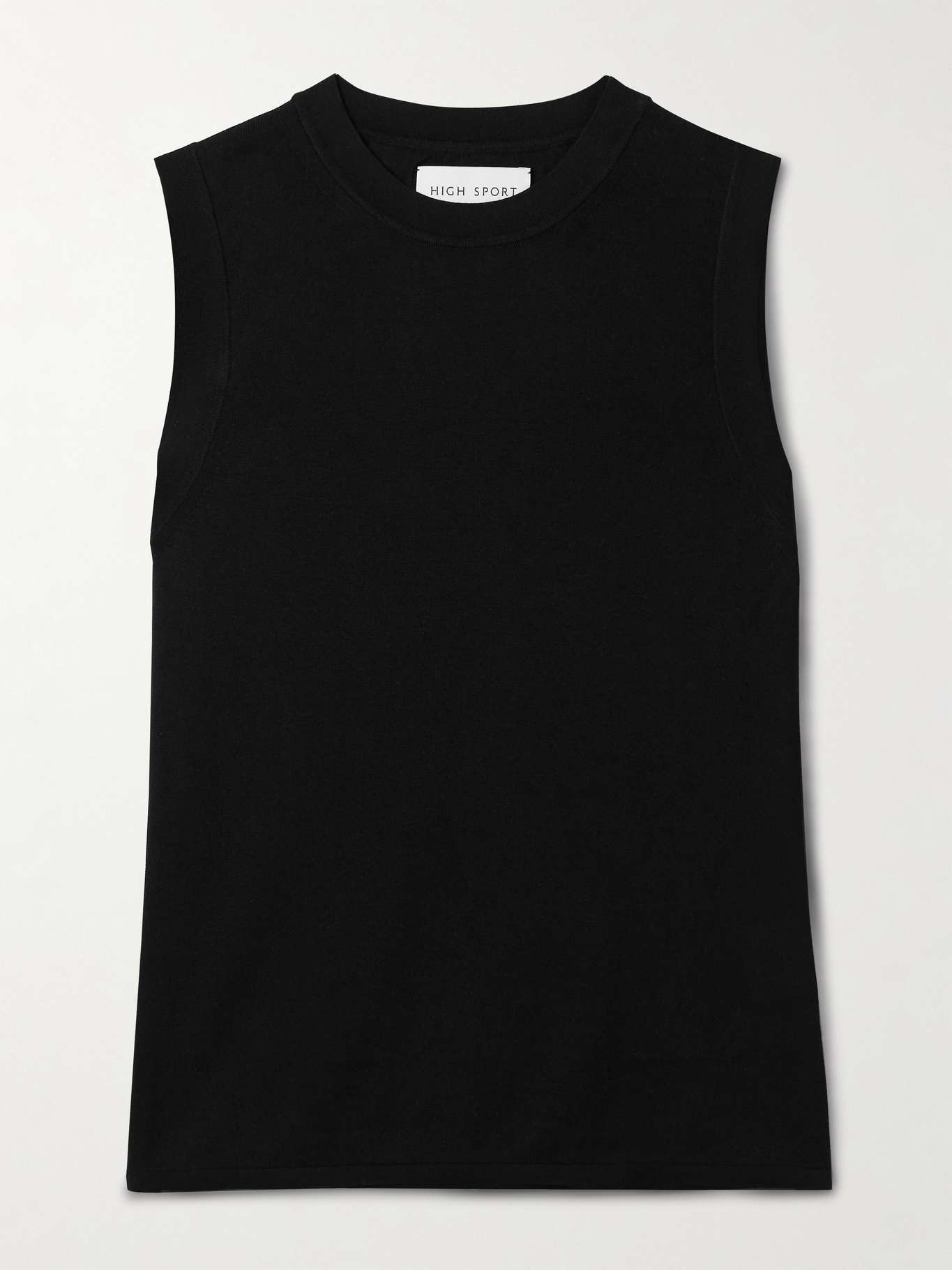 Brendan cotton tank Black - 1