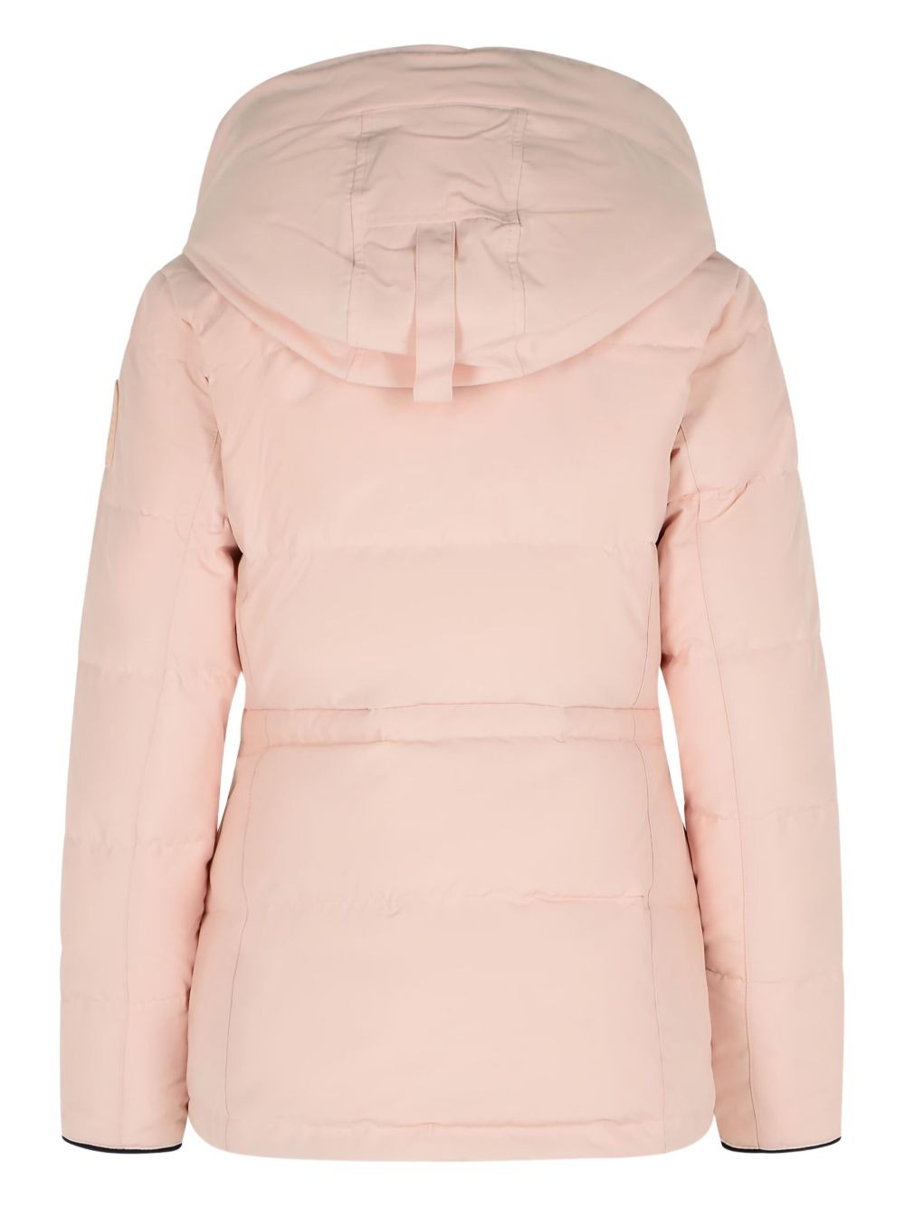 drawstring-hood puffer jacket - 2