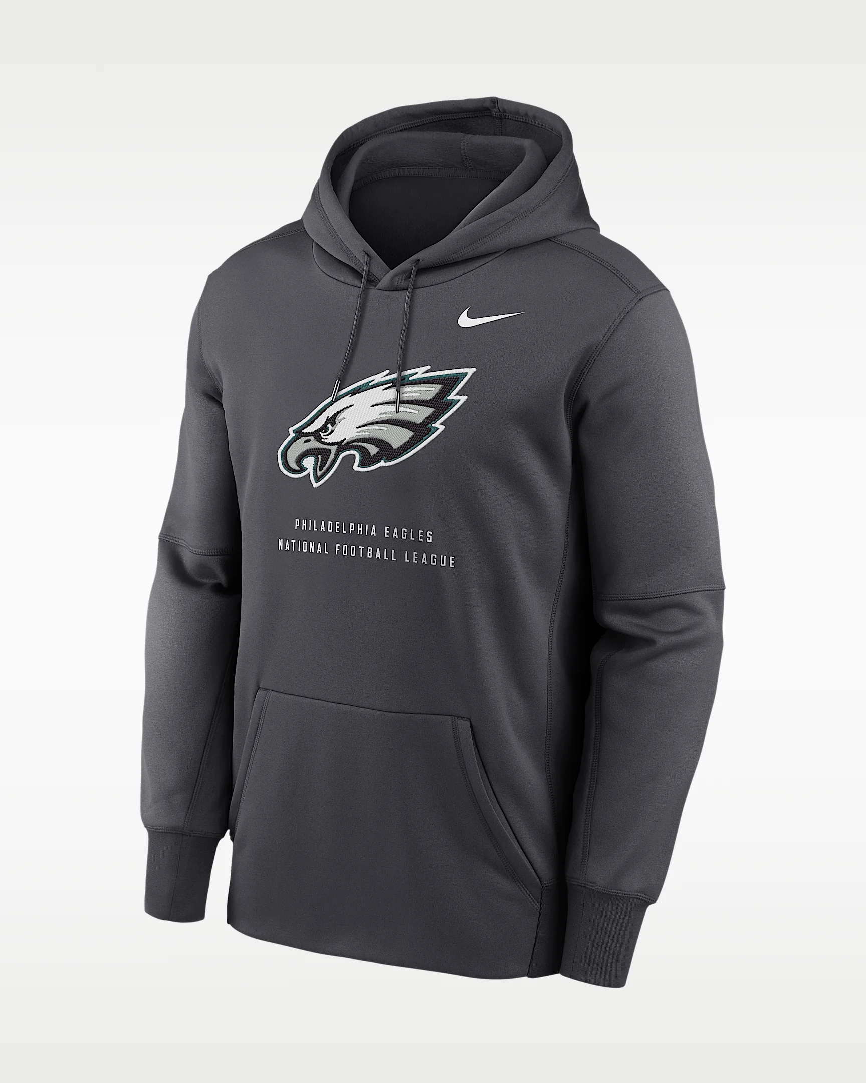 Philadelphia Eagles Men's Nike Therma NFL Pullover Hoodie - 1