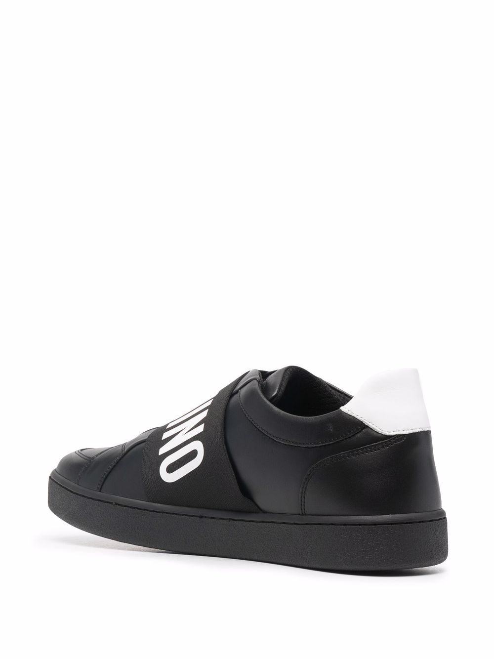 logo-print slip-on sneakers - 3