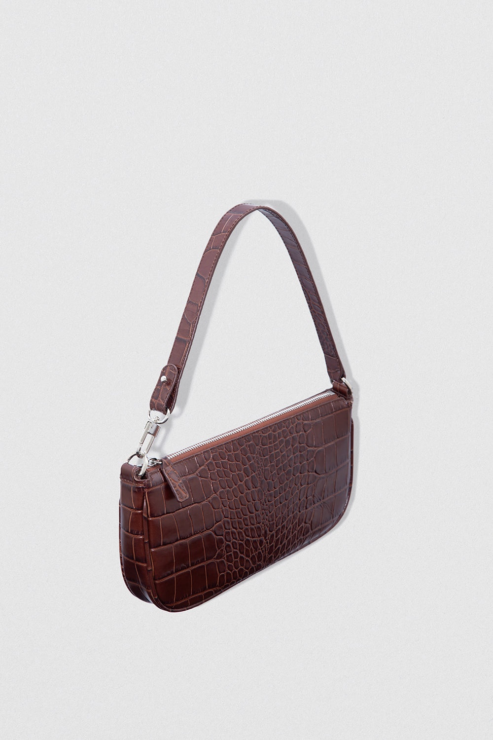 RACHEL NUTELLA CROCO EMBOSSED LEATHER - 3