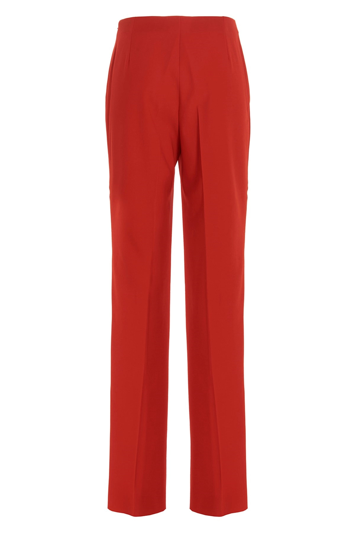 Straight pants with pleat - 2