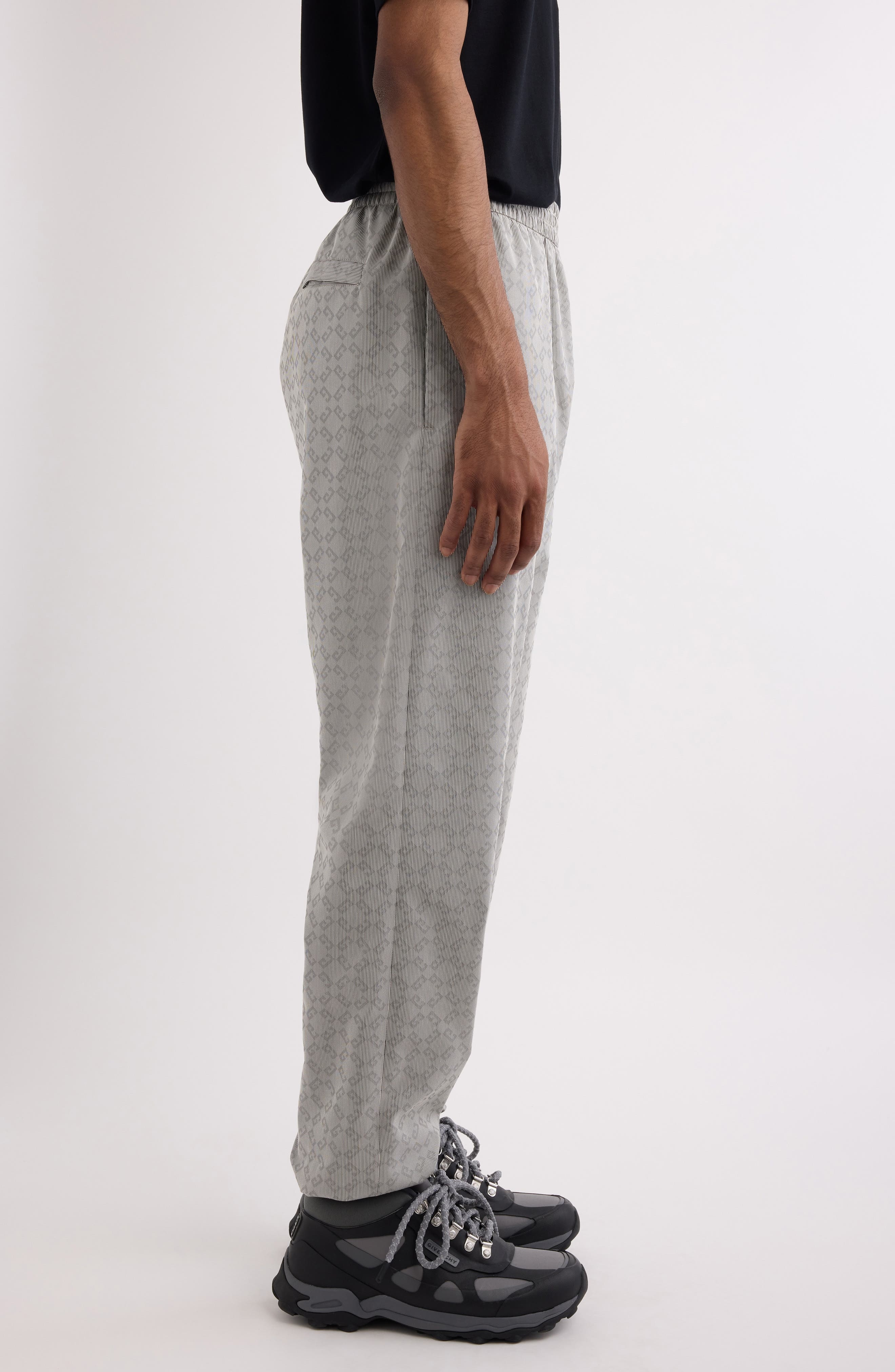 Givenchy Monogram 72 Jacquard Technical Joggers in Black/White at Nordstrom - 4