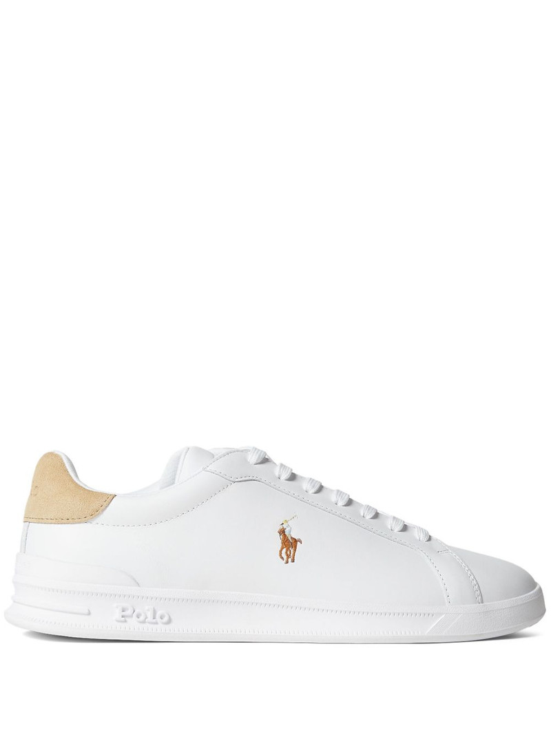 leather low-top sneakers 1