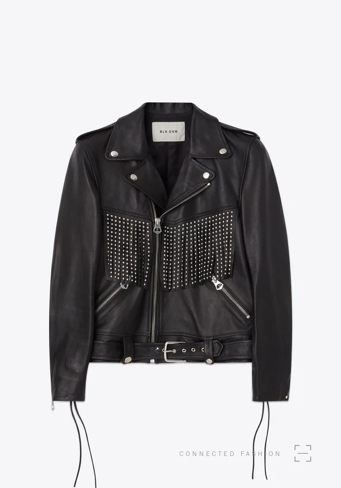 LEATHER JACKET 17 BLACK - 1