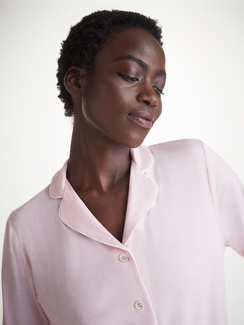 Women's Pajamas Lara Micro Modal Stretch Ballet Pink - 6