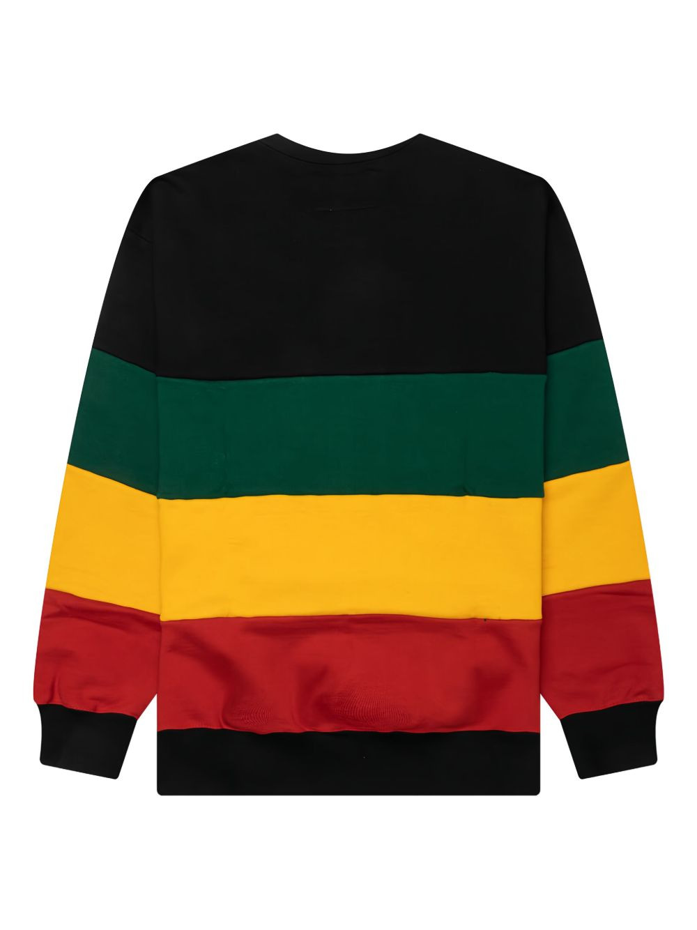 striped crew-neck sweatshirt - 2