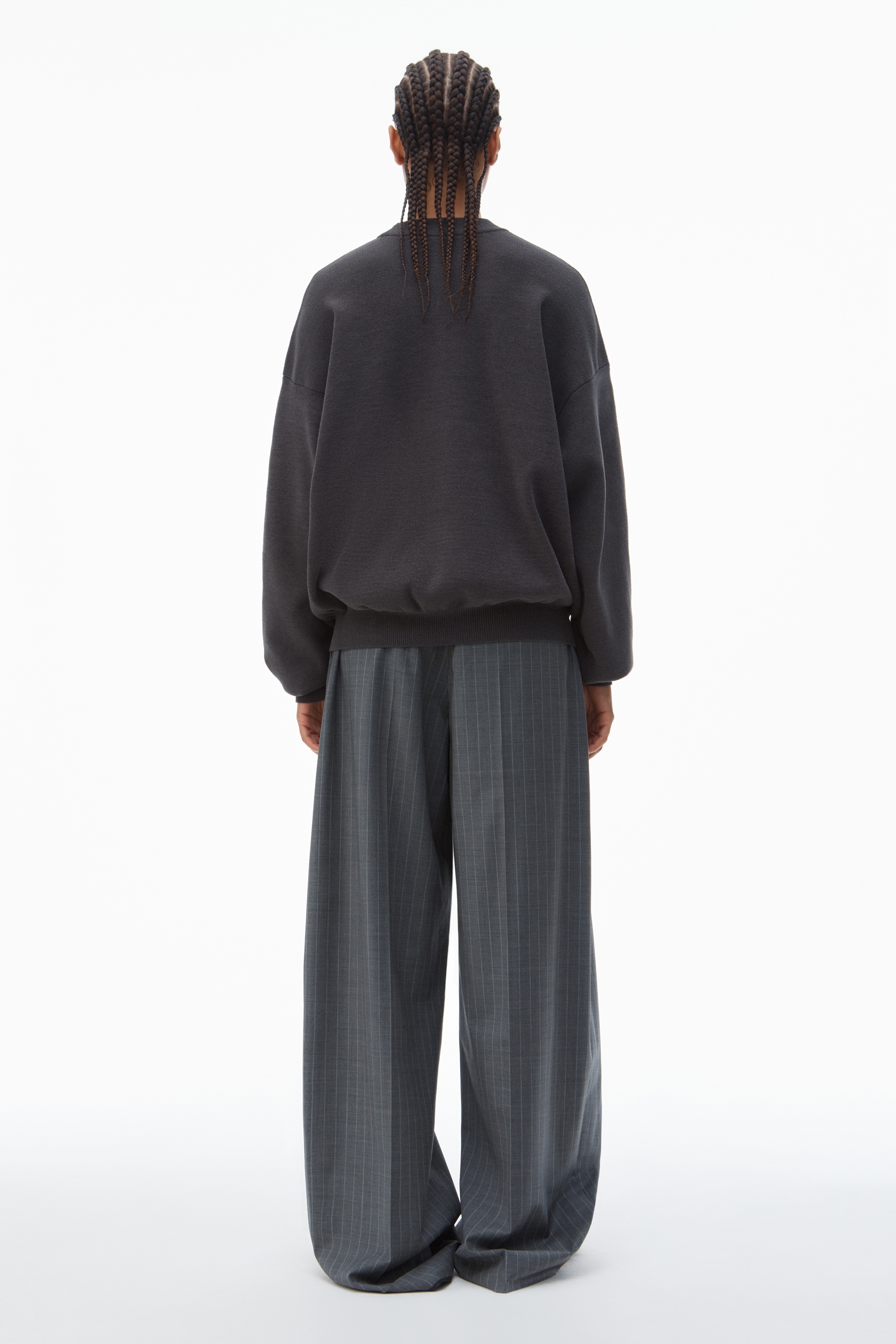 Logo-Embossed Sweater in Rib-Knit - 4