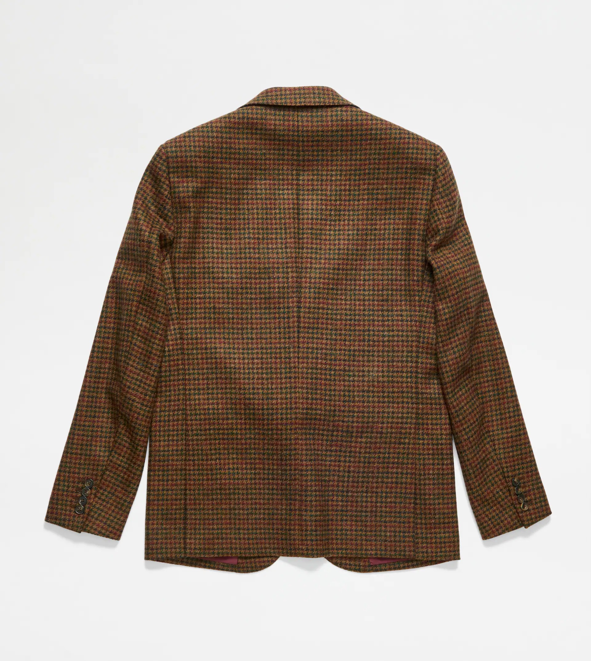 SHETLAND BLAZER - BROWN, RED - 7