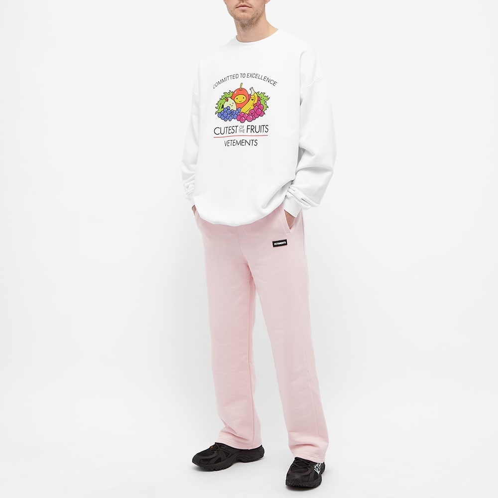 VETEMENTS Cutest Of The Fruits Oversized Crew Sweat - 6